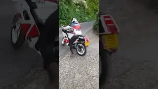 Yamaha FZR 250 z 1987 r....pierwszy przejazd od lat