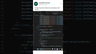 Create TextUtils Website Using React With Router #coding #programming #shorts #react