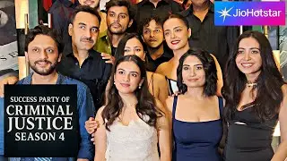 Criminal Justice Season 4 Success Bash Ft. Surveen C, Barkha S, Aastha N & Pankaj T | Glam Alert! 😍