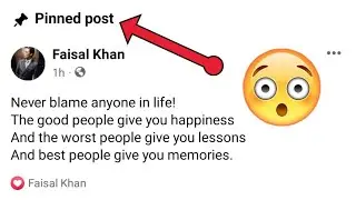 How to Pin any Posts on your Facebook profile!!