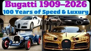 Bugatti 1909&ndash;2026 | The Complete Journey From Antique Masterpieces to Hypercar Gods, Latest Luxury..