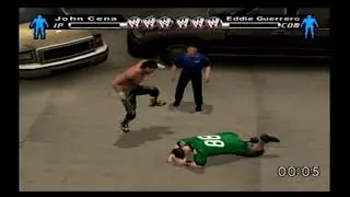 JOHN CENA VS. EDDIE GUERRERO ( PARKING LOT MATCH 04'