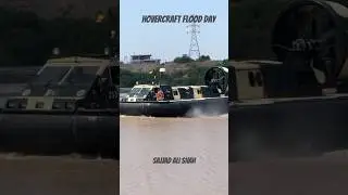 Hovercraft Rescue Team, Flood Situation Sindh #pakistan