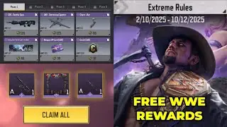 Get All FREE WWE-THEME and Partylisty Party REWARDS in COD Mobile