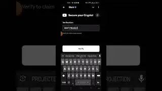 Blum code secure your crypto || Secure your crypto Blum code #crypto #blum #code #game #shorts