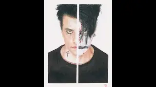 Criss Angel Time Lapse Drawing