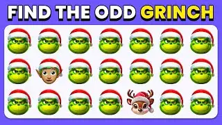 Find the ODD One Out - Christmas Edition 🎅🎄🎁 Emoji Quiz Game | Easy, Medium, Hard