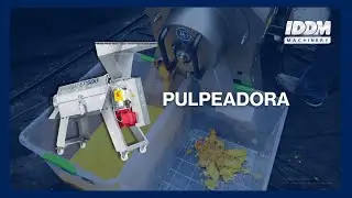 IDDM | Pulpeadora EP500 | Separaci&oacute;n Eficiente de Pulpa y Huesos con Alto Rendimiento