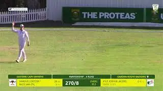 Garden Route Badgers vs Eastern Cape Iinyathi - Day 3 - CSA 4-day Series 2025/26