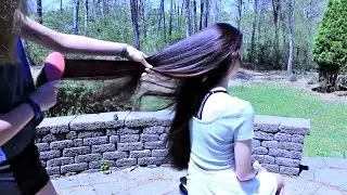 ASMR - Long Hair Brushing for Relaxation