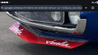 1972 javelin front air dam mock up, body cleaning and window removal 