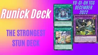 Competitive Runick Stun Deck Profile - Yu-Gi-Oh December 2022 Format