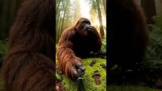 Bigfoot Discovers Human Footprints in the Wild