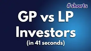 What's a GP vs LP Investor? (in 41 seconds) #shorts