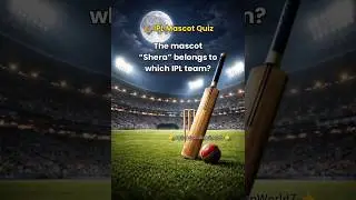 IPL Mascot Challenge | India Edition #triviatricks #cricket #cricketleague #ipl #shorts