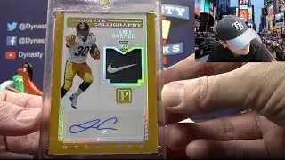 2017 PANTHEON FOOTBALL CARD 5 BOX CASE BREAK #1   SPORTS CARDS