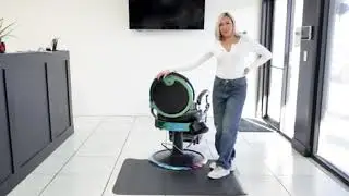#10024 3 ft. x 4 ft. Barber Chair Mat Salon & Barber Shop Chair Anti-Fatigue Mats