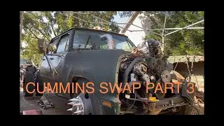 1977 Dodge D300 Cummins Swap - part 3