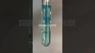 Copper II Hydroxide precipitate