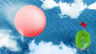 HOLE IN ONE FROM HEAVEN!? (Golf It Funny Moments)