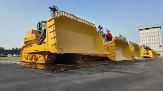 Бульдозер SHANTUI SD90 для задач, где другие не справляются. Обзор машины для гигантов