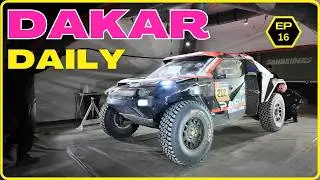 Dakar 2025: Christina Guti&eacute;rrez reaches the bivouac in the dark &ndash; with the Dacia Sandrider