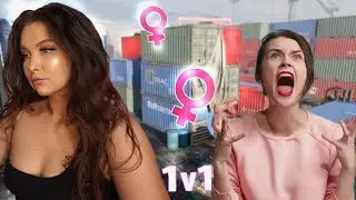 1v1 w ANGRIEST gamer girl  | MODERN WARFARE