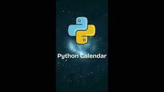 Python Calendar 