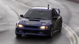 Pikes Peak Hill Climb 2013 - Gr&eacute;goire Blachon / 1996 Subaru Impreza Boxer Diesel
