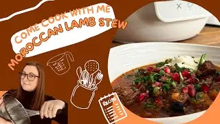 Moroccan Inspired Lamb Stew, perfect instant pot or crock pot recipe