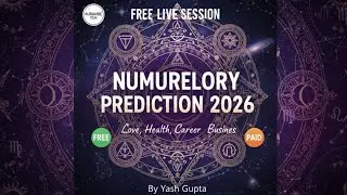 Free live session Numerology & tarot #tarot #tarotreader #fortuneteller #astrology#video #tarotcards
