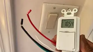 How OJacks Installed a Timer Switch Front Porch Light