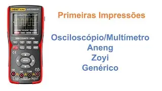 Osciloscópio/Multímetro Aneng AOS02