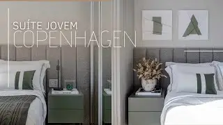 SUÍTE JOVEM DECORADA EM TONS VERDES - EP. 04