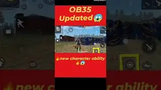 😱Free Fire ob35 new character ability 😱 #short #ffnewupdate #fflover #viral #trending