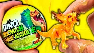 &iexcl;DINO SLIME RARISIMO! 💦 MIX AND MATCH Zuru 5 Surprise en Vi MiniToys