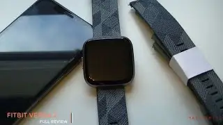 Fitbit Versa 2 Spatial Edition unboxing and Full review - How to set up Fitbit Versa 2