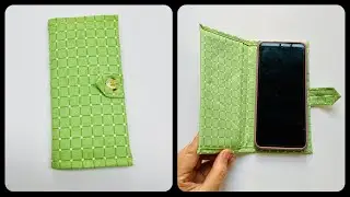📱Tutorials for sewing a mobile phone case in the style of a bi-fold wallet