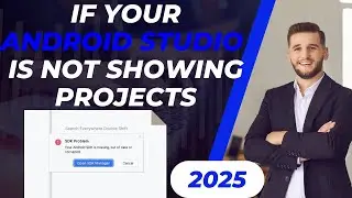 How to fix error if android studio is not showing project | gradle project sync failed
