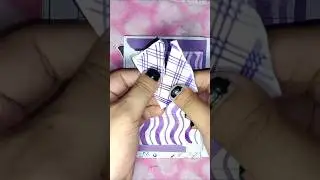 Aesthetic purple 💜 journal ✨🌷 Handmade journal 🫧#diy #purple #journal #handmade #viral #shorts