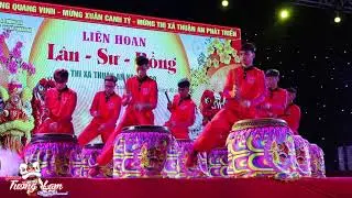 Đ&Aacute;NH TRỐNG M&Uacute;A L&Acirc;N đo&agrave;n LSR QUANG NGHỆ VIỆT NAM - LION DANCE KWONG NGAI VIETNAM 2020