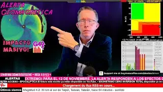 💥 &iexcl;NUEVO IMPACTO SOLAR! ⚡ ALERTA GEOMAG SEVERA G4 &bull; NOV 12 2025