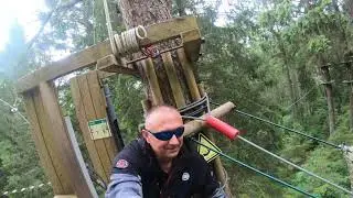 GoApe Aberfoyle Tarzan swing