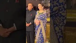 Mukesh Ambani Along With Nita Ambani Attends An Event At NMACC