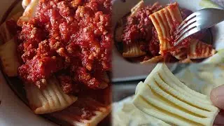 Pasta Fresca fatta in casa i Radiatori || PastaRita della Sirge 