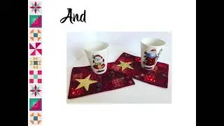 Quick & Easy  -  Christmas Mug Rug