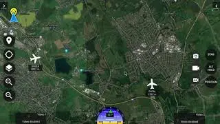 Air traffic visualisation in SmartAP GCS