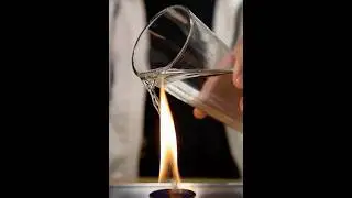 This Fire Looks Scary But It&rsquo;s Safe #LooksDangerous #SafeScience #Shorts #Satisfying