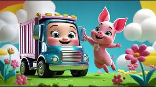 Baby Truck&rsquo;s F Piglet Fun 🚚🐷 | Letter F Phonics Song | Kids Nursery Rhymes