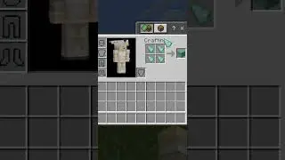 How To Make Prismarine In Minecraft #Shorts